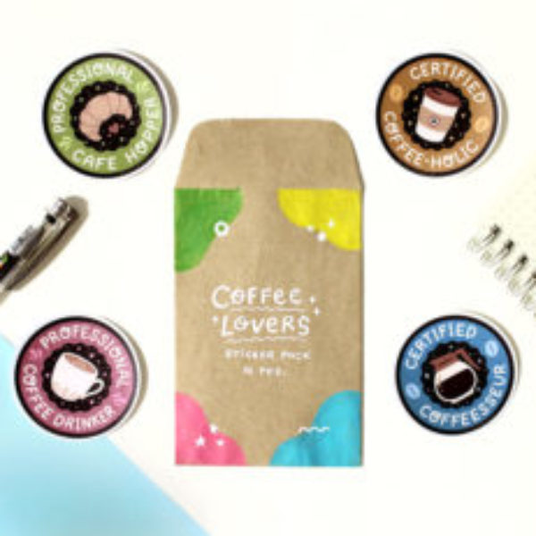 Coffee Lovers | Colored (4pcs)